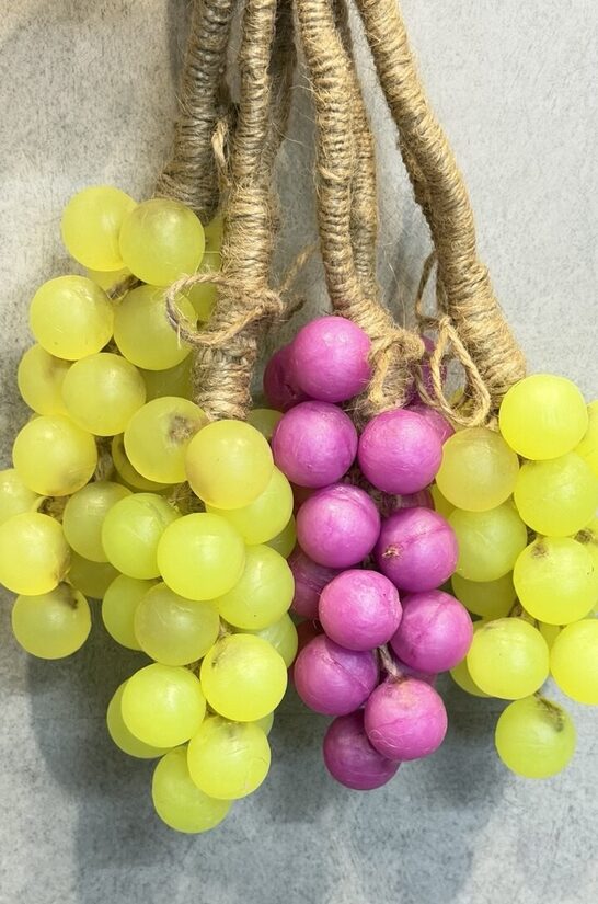 Grape cluster shaped soaps (small) 