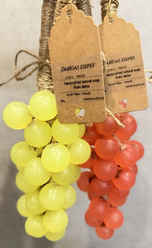 Grape cluster shaped soaps (large) 