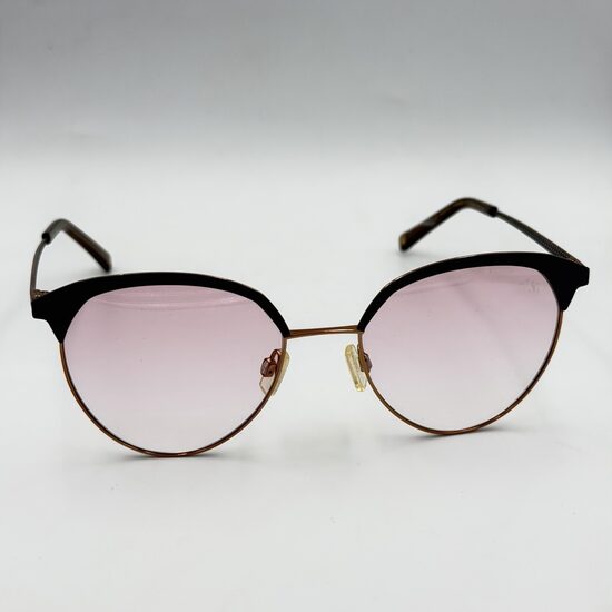 Maison Mollerus Montetamar 1 unisex saulesbrilles ar rozā tonētām lēcām un zeltītas krāsas elementiem F00002254