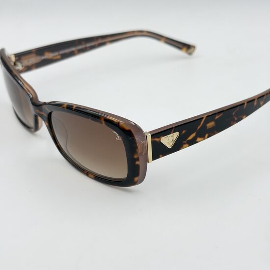 Maison Mollerus Weisshorn 4 sieviešu saulesbrilles bruņurupuča raksta tonī ar brūni tonētām lēcām F00000520