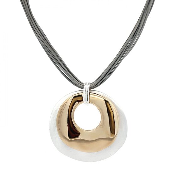 Daudzrindu kaklarota ar apļa piekariņu F100 